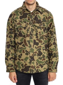 Jacket Filson Fleece Lined Jac-Shirt Brown