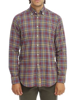 Shirt BD Baggies Bradford Check Bordeaux