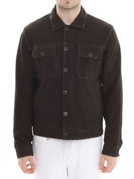 Giubbino ProLeather Scamosciato Marrone