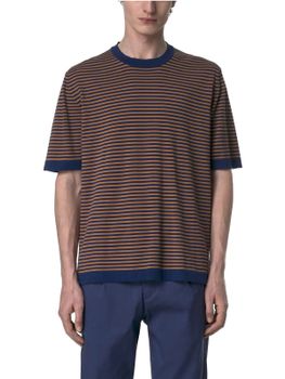 Maglia K-Way Combe Stripes Blu