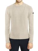maglione rrd cinematt round knit beige