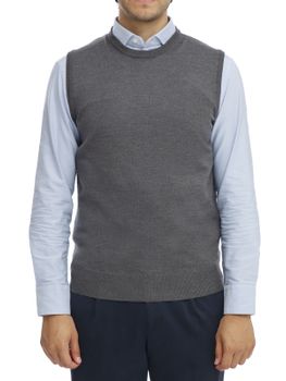 Gilet Pendolum Merinos Grigio
