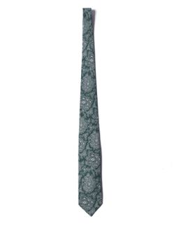Tie Holliday & Brown Twill Green