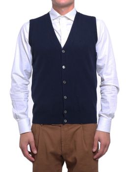 Gilet Filippo De Laurentiis Blu
