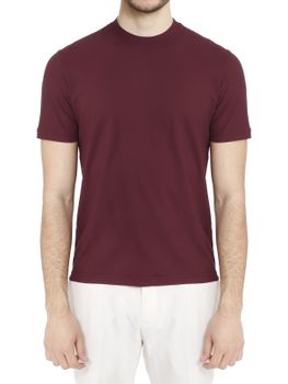 T-Shirt Filippo De Laurentiis Crepe Bordeaux