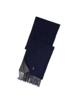 Scarf Polo Ralph Lauren Reversible Blue