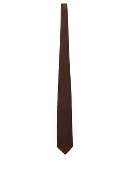 Cravatta Holliday & Brown Jacquard Marrone