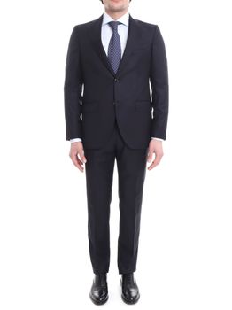 Abito Sartoria Latorre Fresco Lana 140's Blu