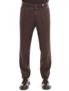 Trousers Myths Washed Flannel Brown