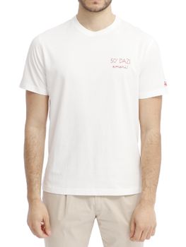 T-Shirt MC2 Saint Barth Portofino Bianco