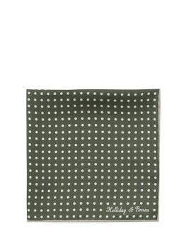 Pocket Handkerchief Holliday & Brown Green