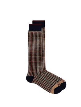 Socks In The Box Tweed Blue