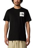 t-shirt the north face fine tee black