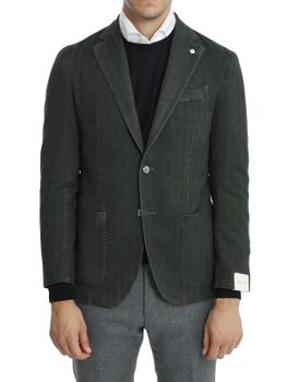 Blazer L.B.M. 1911 Herringbone Green