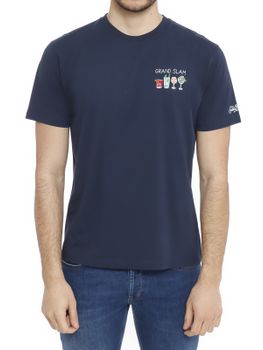 T-Shirt MC2 Saint Barth Portofino Blu