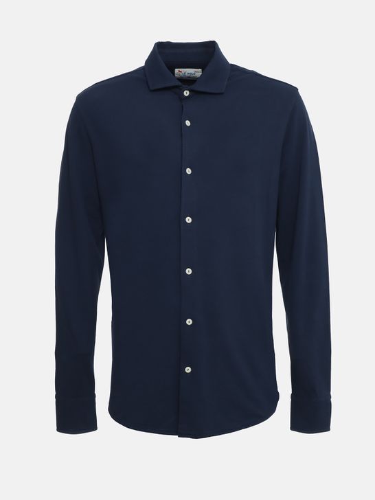 camicia-mc2-saint-barth-piquet-blu-amf0001-01315h