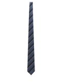 tie holliday & brown jacquard blue