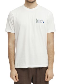 T-Shirt MC2 Saint Barth Portofino Bianco