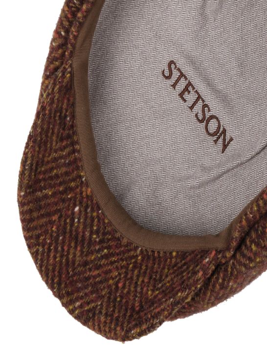 Vendita Coppola Stetson Hatteras Herringbone Arancio