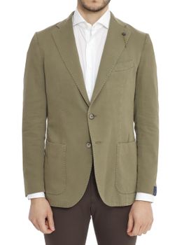 Jacket Santaniello Oxford Stretch Green