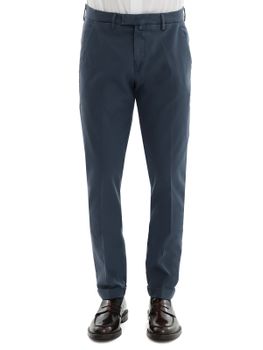 Pantaloni Briglia 1949 Micro Canvas Blu