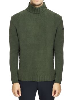Maglione RRD Cinematt Turtleneck Knit Verde