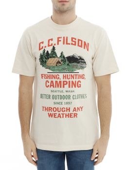 T-Shirt Filson Frontier Graphic White