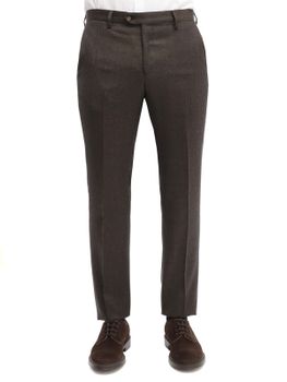 Pantaloni Briglia 1949 Flanella Reda Marrone