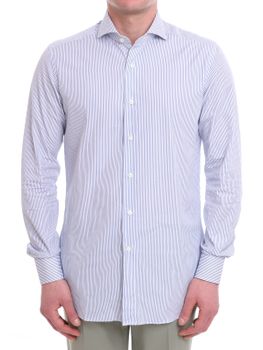 Camicia Xacus Taylor Bianco-Blu