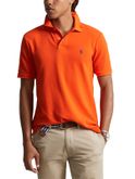 polo polo ralph lauren mesh arancio