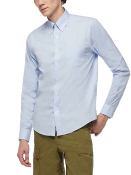 Camicia Brooks Brothers Pinpoint Azzurro