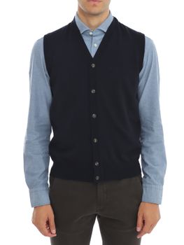 Gilet Kangra Merinos Blu