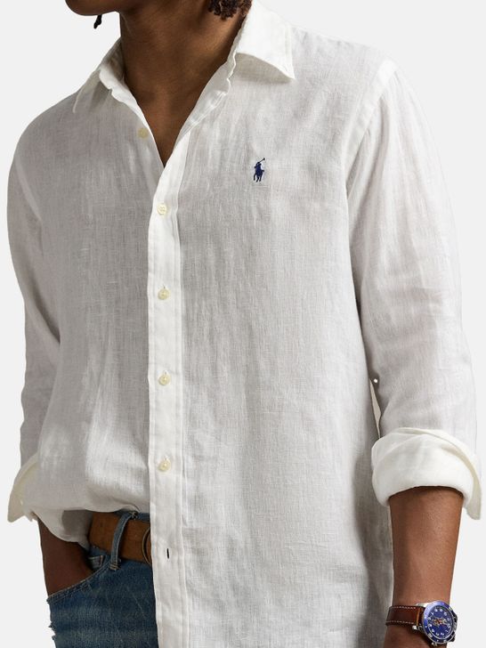 shirt-polo-ralph-lauren-linen-white