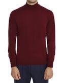 maglia altea lupetto bordeaux