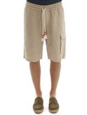 short mc2 saint barth linen beige