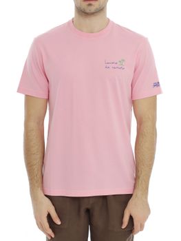 T-Shirt MC2 Saint Barth Portofino Rosa