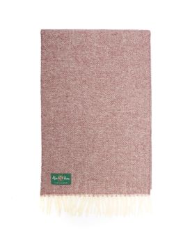 Sciarpa Alan Paine Tackely Cashmere Bordeaux