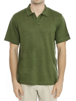 Polo MC2 Saint Barth Lino Verde