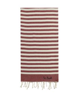 Telo Mare MC2 Saint Barth Fouta Bordeaux