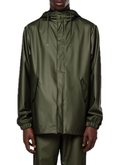raincoat rains fishtail green