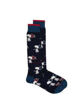Socks In The Box Snoopy Blue