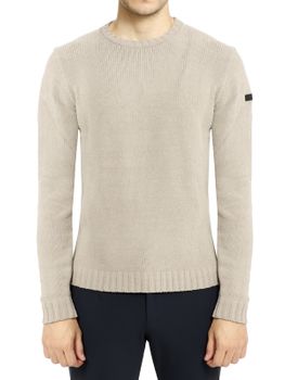 Maglione RRD Cinematt Round Knit Beige