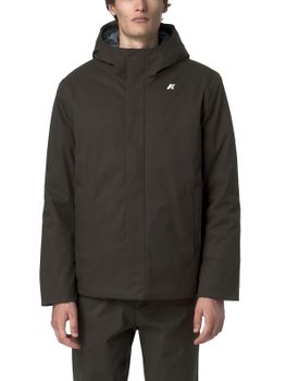 Giaccone K-Way Jacko Twill Marmotta Verde