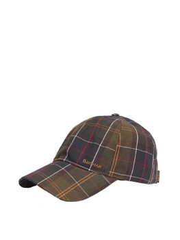 Cap Barbour Telfield Tartan Green