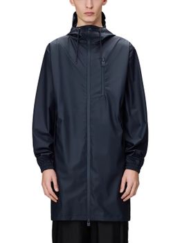Impermeabile Rains Long Storm Breaker Blu