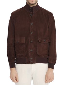 Giubbino H.C.R. Scamosciato Marrone