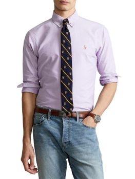 Camicia Polo Ralph Lauren Oxford Viola