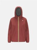 giubbino k-way marguerite jersey rosso