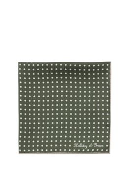 Pocket Handkerchief Holliday & Brown Green