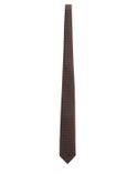 tie holliday & brown jacquard brown